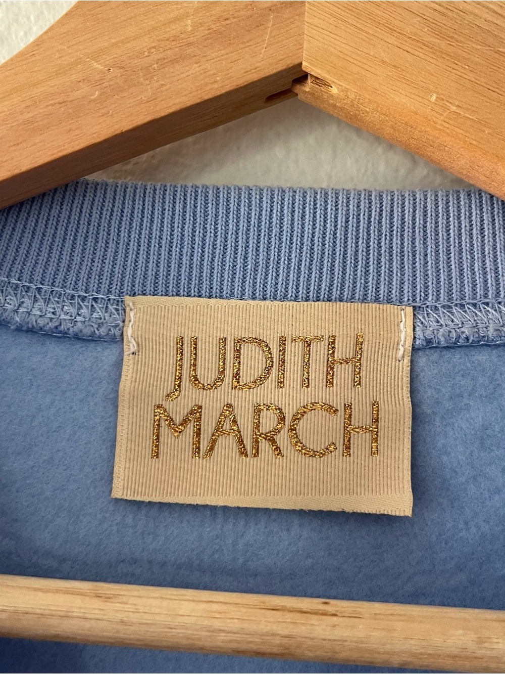 JUDITH MARCH | Custom Number Patch Short Sleeve Pullover 10 | S - Picture 2 of 4
